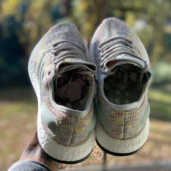 ADIDAS PURE-BOOST “SILVER MULTI-COLOR” - Picture 5 of 7